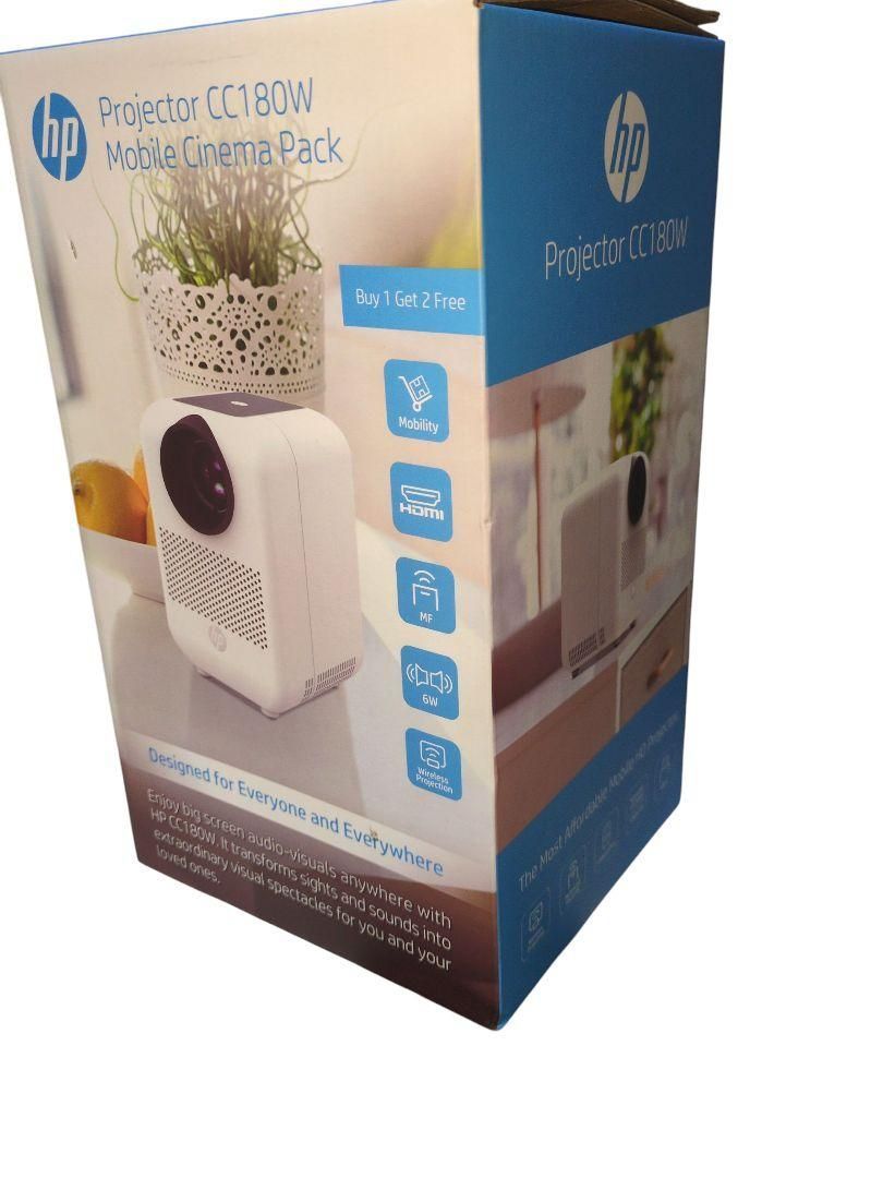 送料込 HP スマートプロジェクター CC180W PROMO 3in1