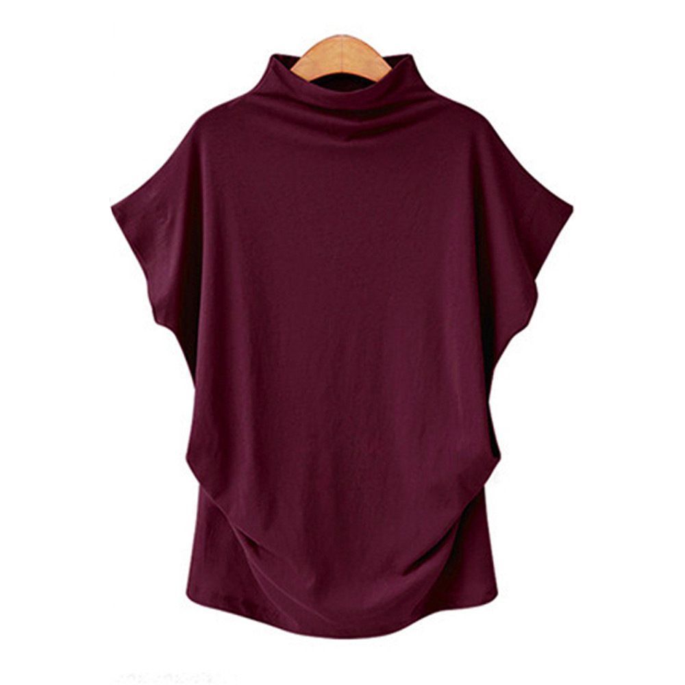 Tシャツ tシャツ レディース 半袖 フレンチスリーブ 体型カバー
