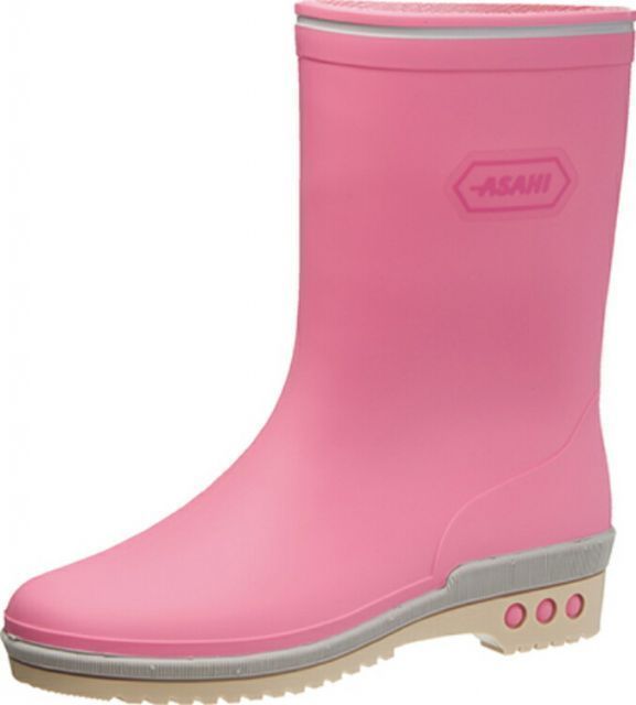 ASAHI アサヒシューズ アサヒR303PK 21cm KG33524 | キッズ 子供 こども ジュニア シューズ 長靴 レインブーツ ワンポイント デザイン シンプル 雨の日 お出掛け お散歩 通学 通園 水遊び 水たまり 日