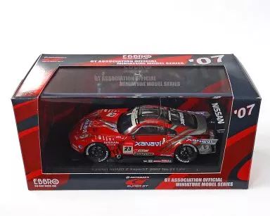 中古】ミニカー 1/43 XANAVI NISMO Z LateVer. BRIDGESTONE #23(レッド