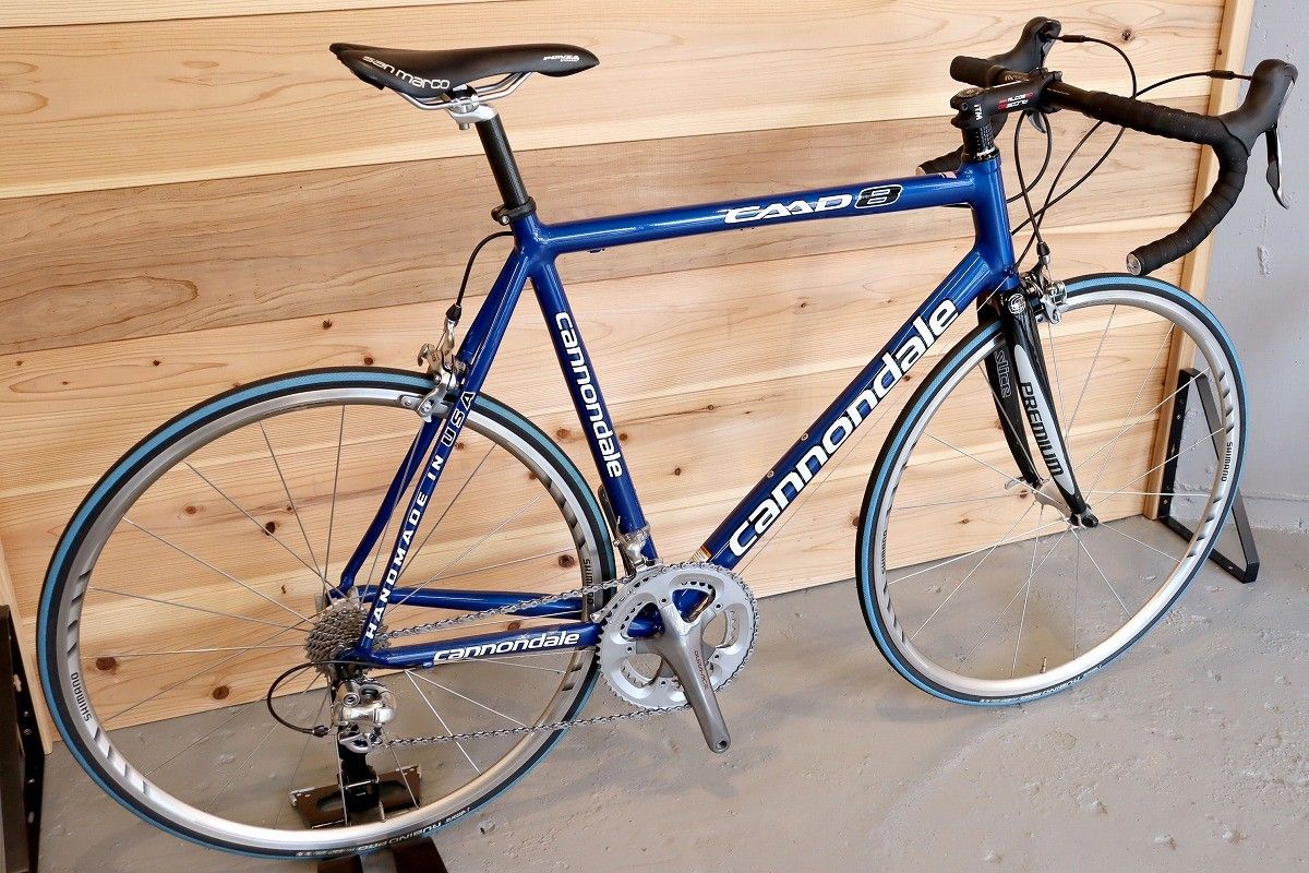【名機 Cannondale CAAD（USA製）を特価でお譲りします】 MADE IN USA】 キャノンデール Cannondale キャド CAAD8 2006 58
