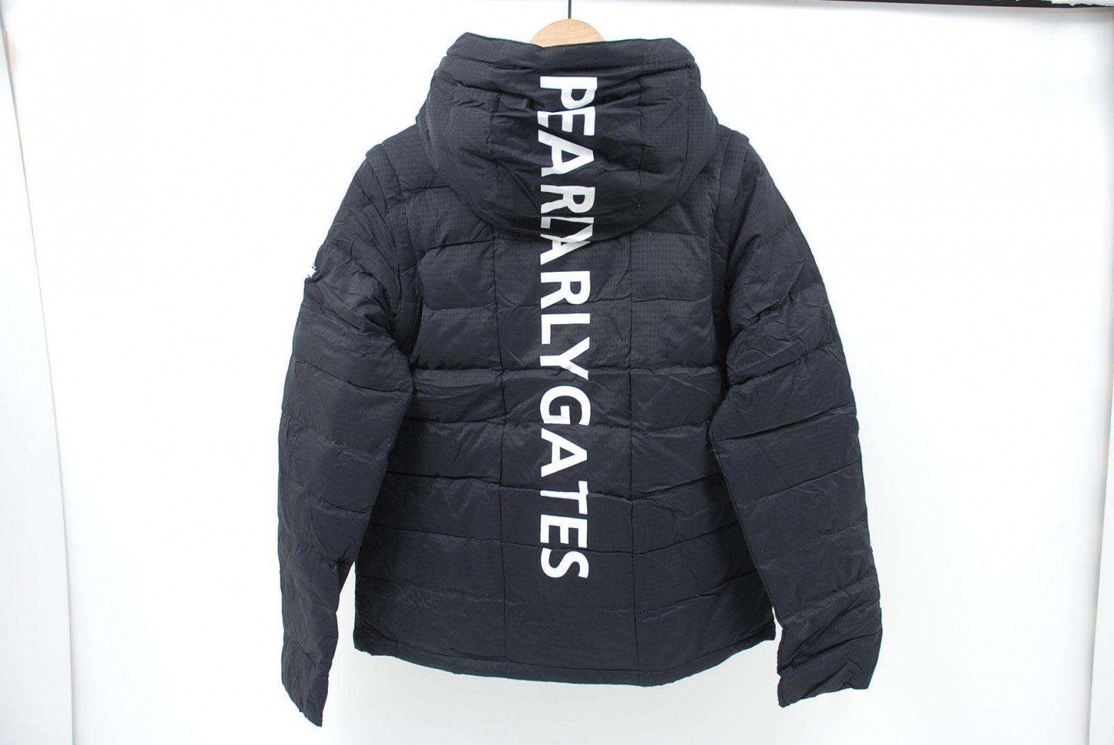 美品 パーリーゲイツ 2way ダブルジップ ダウンジャケット ネイビー 中古 レディース パーリーゲイツ PEARLY GATES ダウンジャケット
