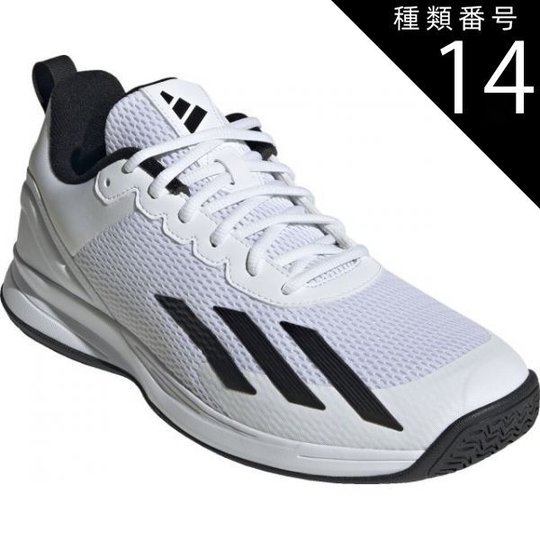 種類14：ﾌｯﾄｳｪｱWHT/ｺｱ/270(4066764706097) adidas(アディダス) IF0429 41 COURTFLASHSPEEDMC コートフラッシュ スピード テニス ／ Courtflash Speed Tennis