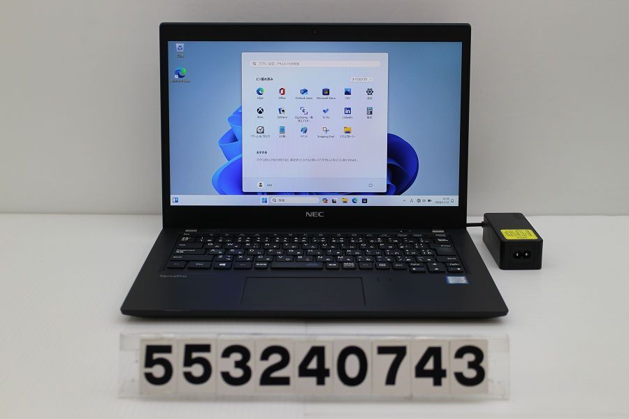 NEC PC-VKT16BZG5 Core i5 8265U 1.6GHz/8GB/256GB(SSD)/13.3W/FHD(1920x1080)/Win11 【553240743】