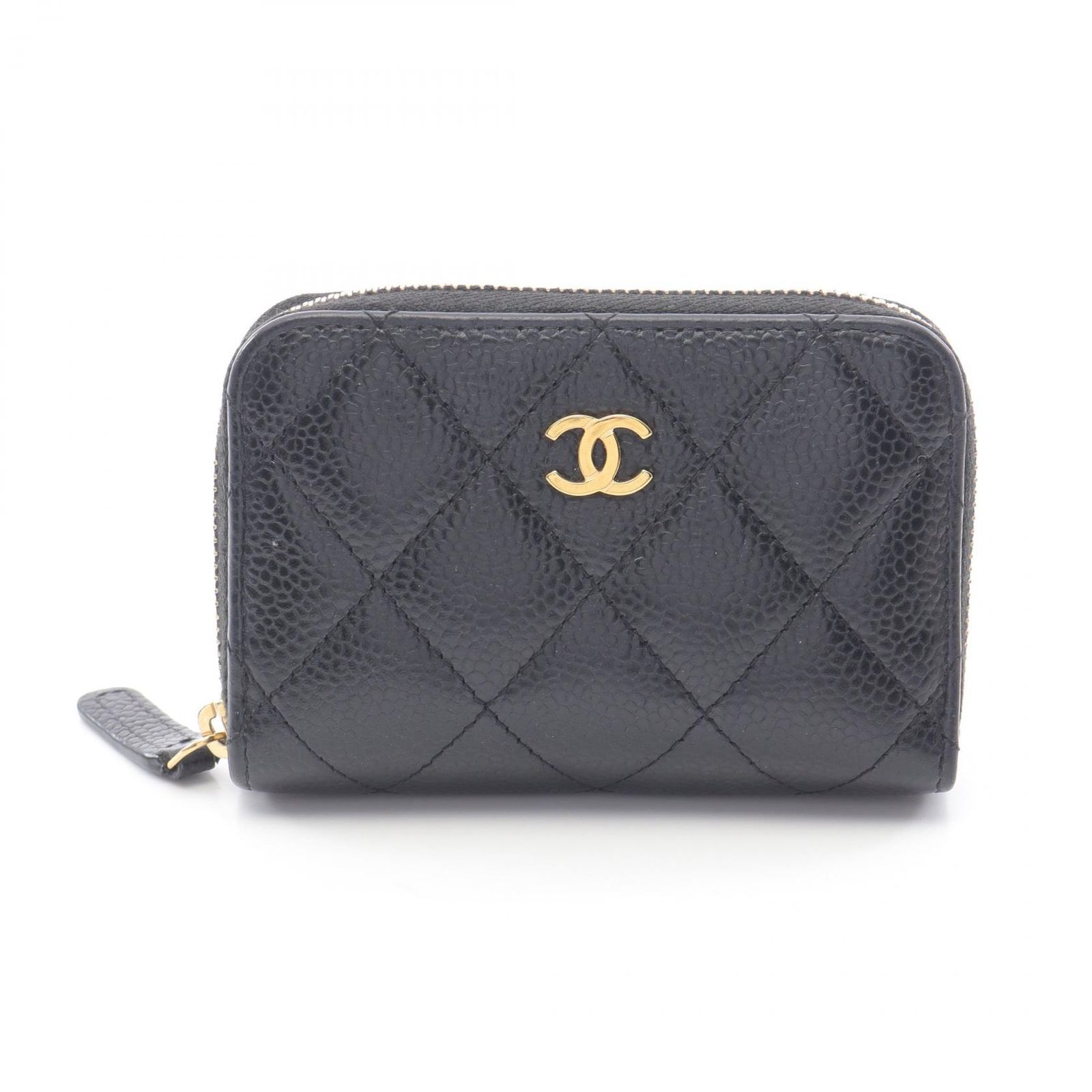 CHANEL シャネル クラシック ジップ コインパース マトラッセ