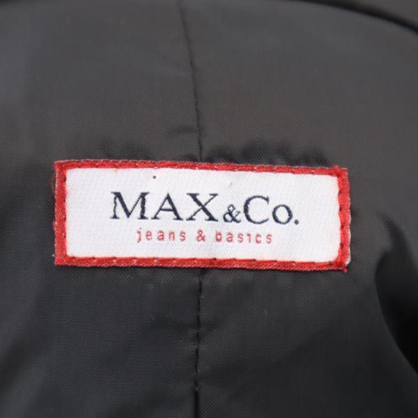 マックスアンドコー 中綿コート 36 グレー MAX&CO レディース 【中古 