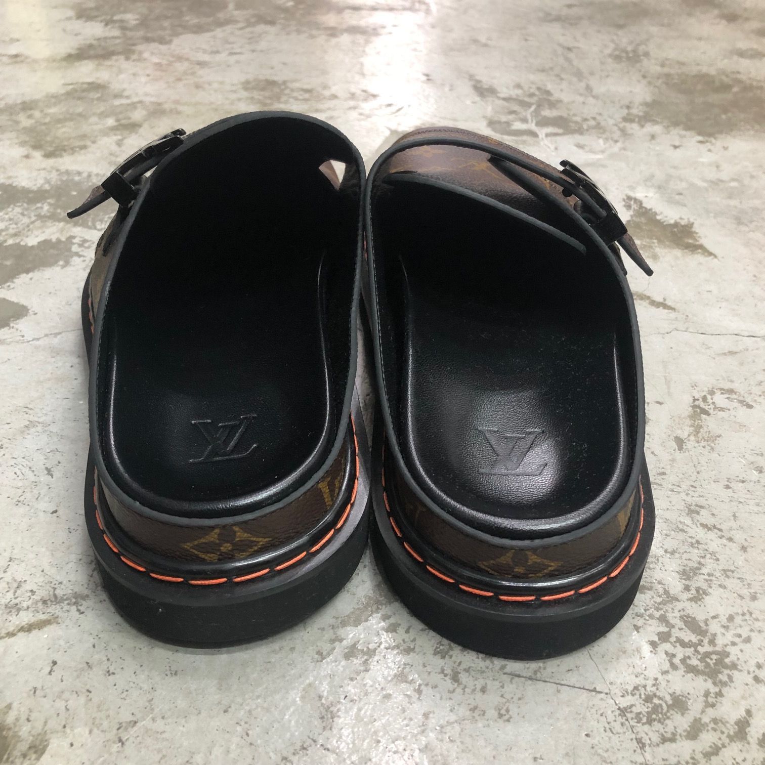 新品 LOUIS VUITTON LV EASY MULE FD 0231 モノグラム ミュール