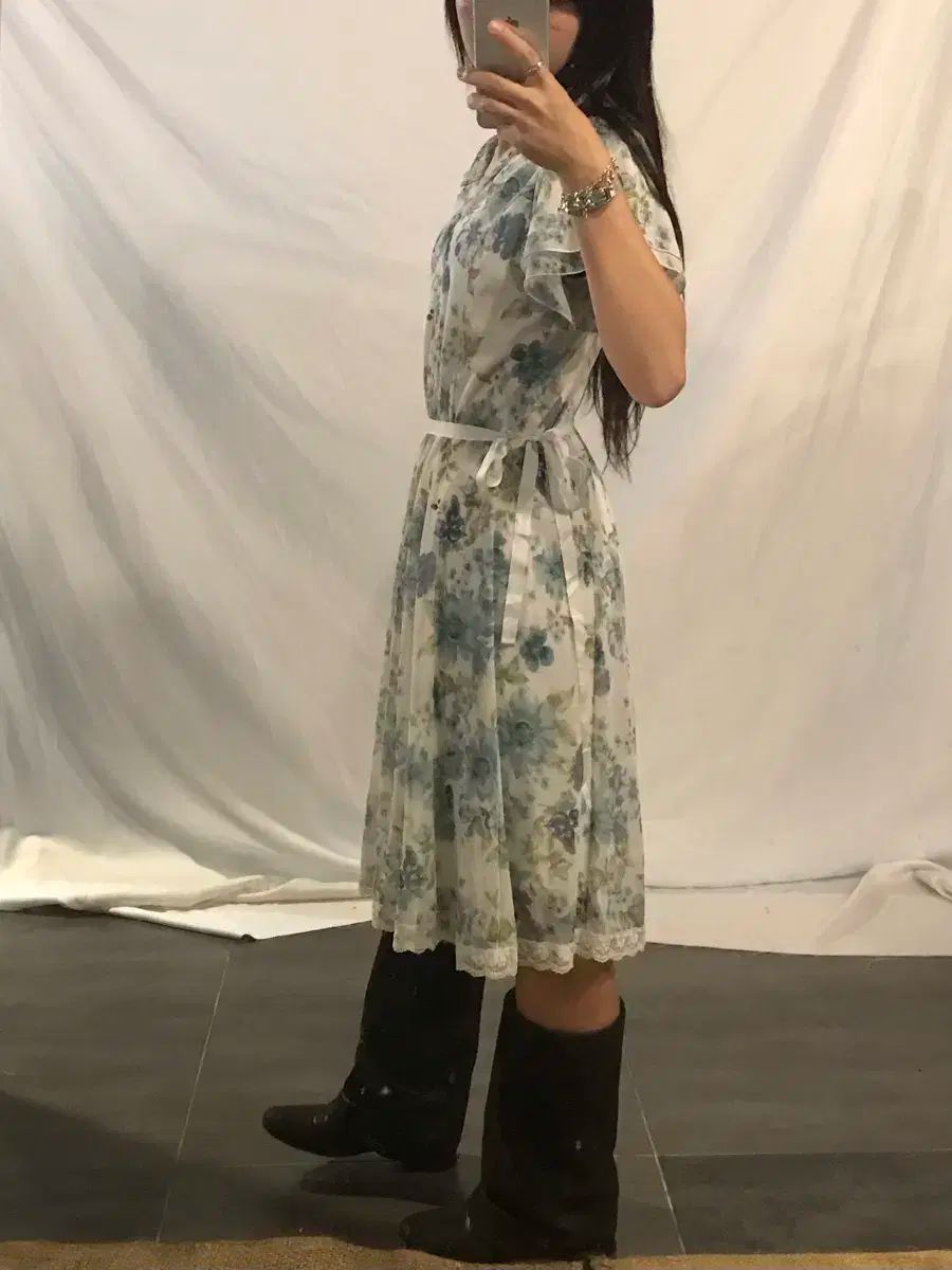 ワンピース フラワー パターン シフォンワンピース 今週のおすすめアイテム/この夏