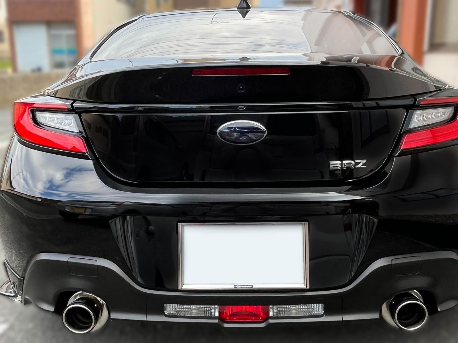 Tint+再利用できる BRZエンブレム スモークフィルム(スモーク20％ 前後セット) ZD8 BR-Z zd8 brz