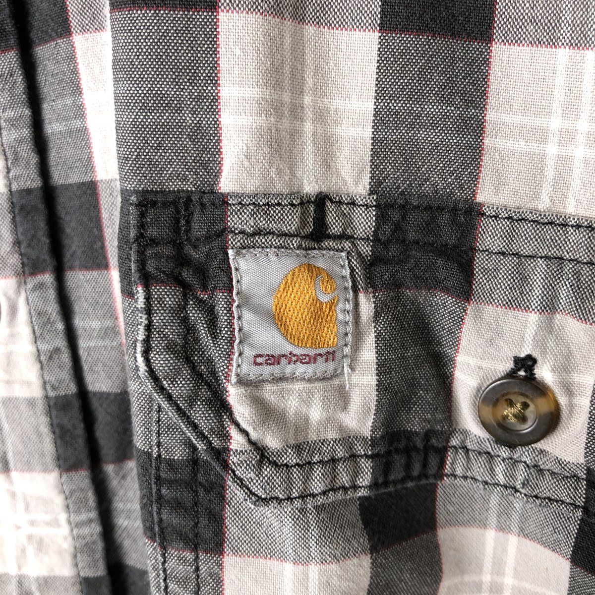古着 カーハート Carhartt RELAXED FIT チェック柄 ボタンダウン