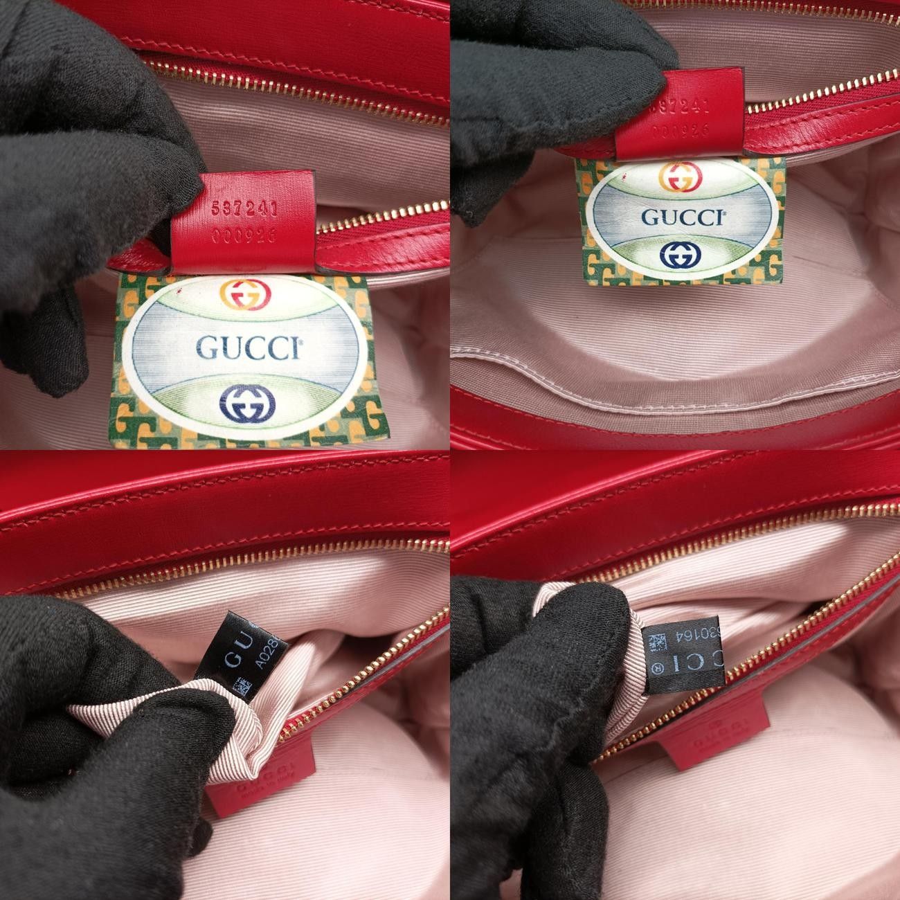 グッチGucciラジャレッドレザー537241A028630164