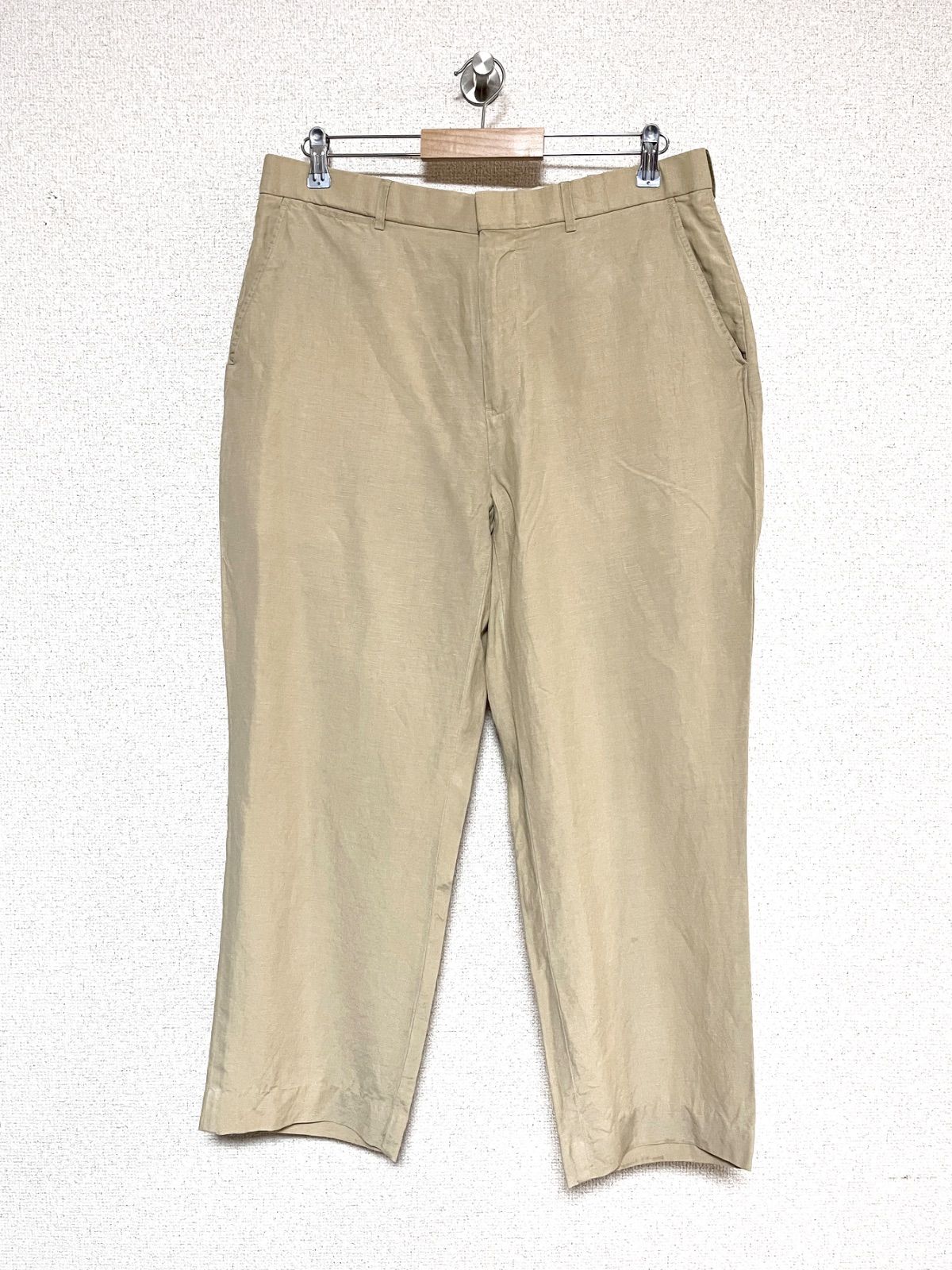 Polo RALPH LAUREN】90s シルクリネンスラックス W32 ポロラルフ