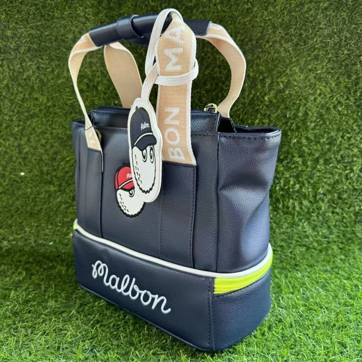 MALBON マルボンゴルフ ボストンバッグ ショルダー付 大容量【即日発送】 MALBON マルボンゴルフ ボストンバッグ ショルダー付 大容量