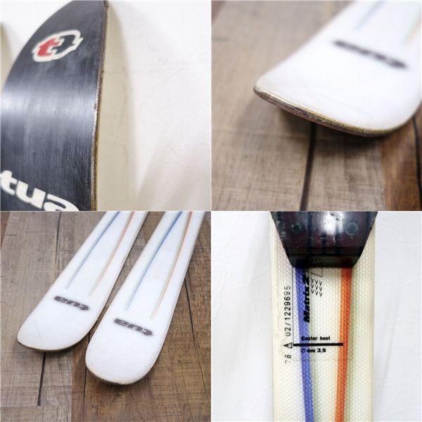 トゥア tua テレマーク スキー 110 CROSS RIDE 178cm センター75ｍｍ ビンディング G3タルガ 登山 バックカントリー アウトドア 重量実測：2240g（ビンディング含む1本) トゥア tua テレマーク スキー 110 CROSS RIDE 178cm センター