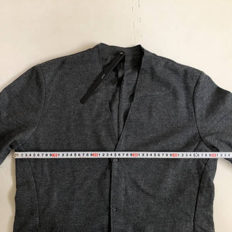 W72 wjk 2-ply hook cardigan カーディガン M wjk - 【予約品】 2-ply hook cardigan / ミドルカーディガン