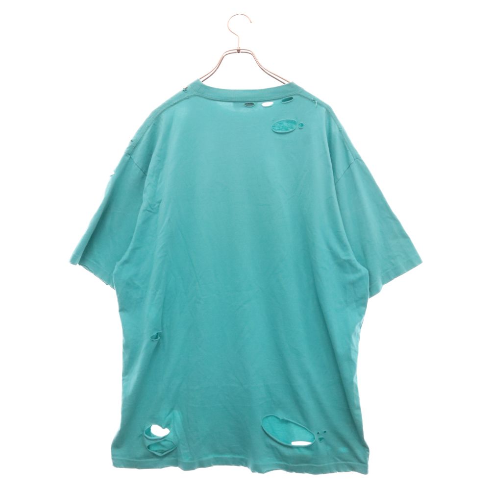 BALENCIAGA (バレンシアガ) 21SS Caps Destroyed Flatground Tee