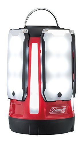 Color レッド_Style クアッドマルチ Coleman コールマン クアッドマルチパネルランタン LED 防災 停電 充電式 アウトドア キャンプ