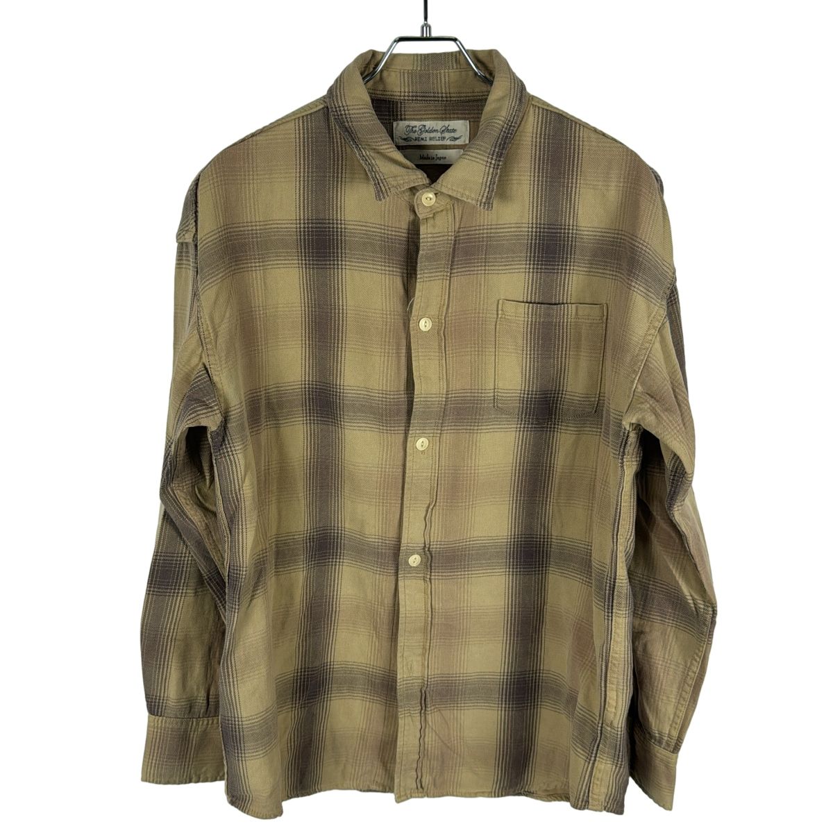 ☆美品☆ L'Appartement 【レミレリーフ】チェック2wayシャツ REMI RELIEF/レミ レリーフ】 CHECK 2 WAY SHIRT（シャツ