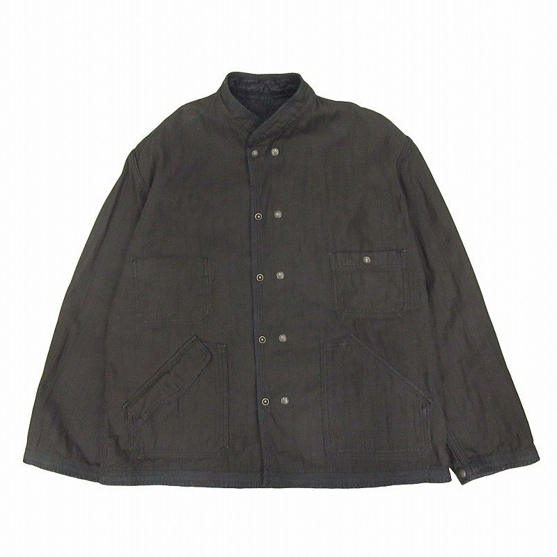 23AW ナイジェルケーボン NIGEL CABOURN USMC JACKET STRIPE QUILT リバーシブル ストライプキルト ジャケット  ブルゾン アウター カバーオール 10ozデニム 米国海兵隊 8047-00-30002-1 サイズ50 - メルカリ