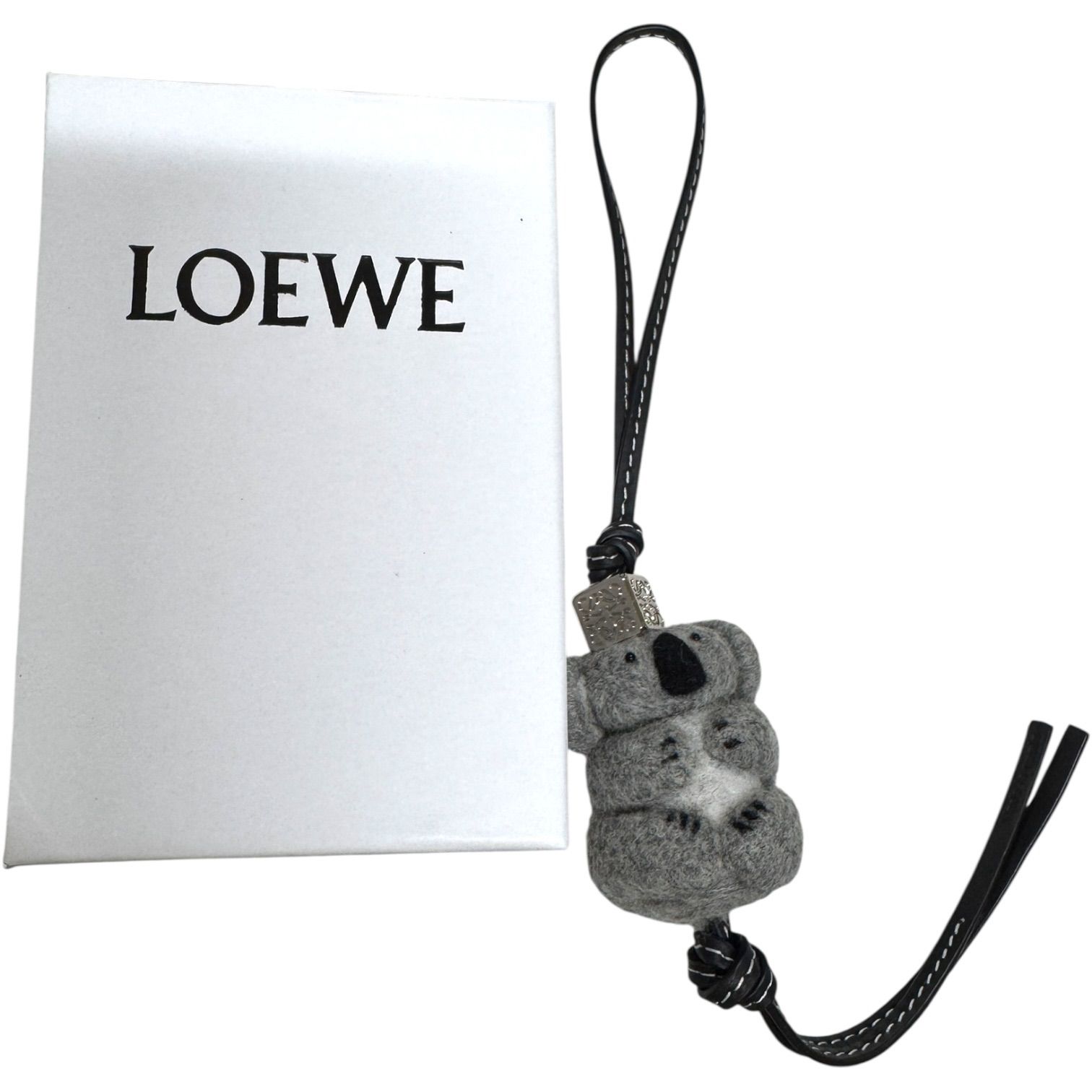 美品】LOEWE ロエベ コアラチャーム (フェルト&カーフ) バッグ