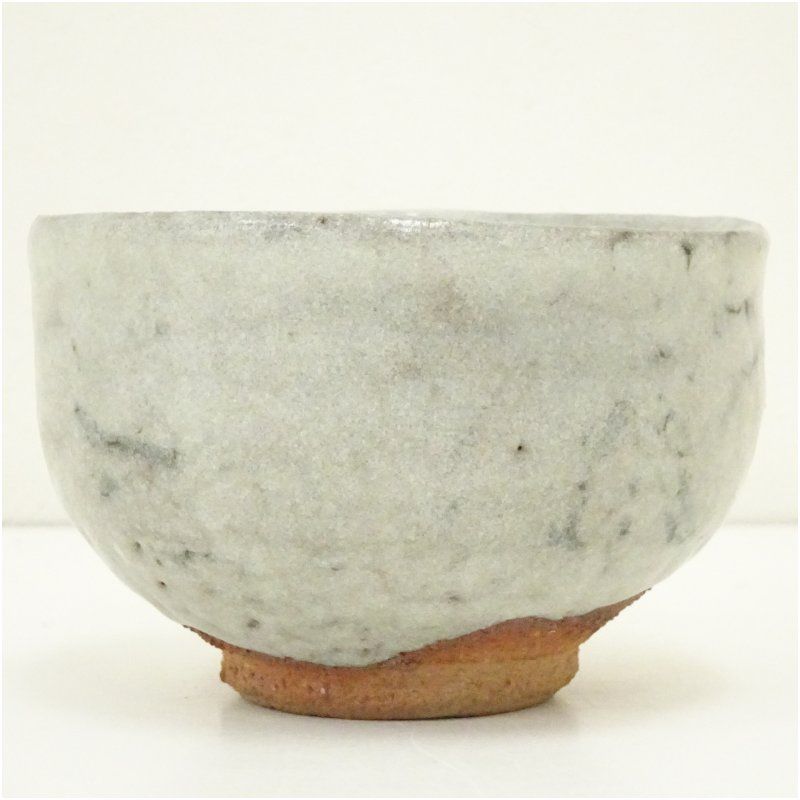 清水焼 田中芳華 茶碗 灰釉 梅に月 共箱 茶道具 抹茶碗 清水焼 田中芳華 茶碗 灰釉 梅に月 共箱 茶道具 抹茶碗