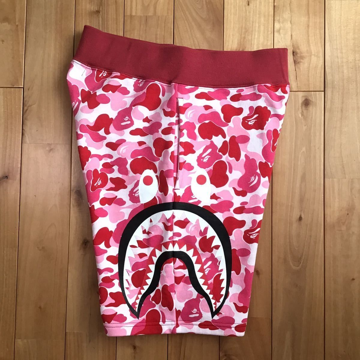 ABC camo pink side シャーク スウェットハーフパンツ Sサイズ a