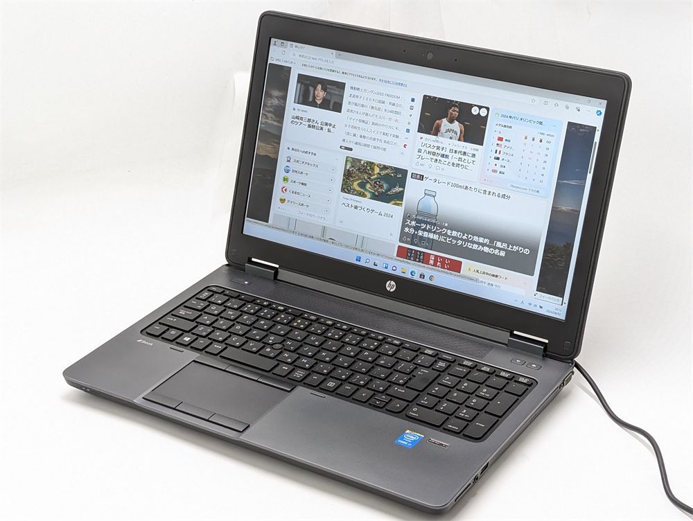 激安 高速SSD 中古美品 Core i7-4710MQ フルHD 15.6型 HP ZBook 15