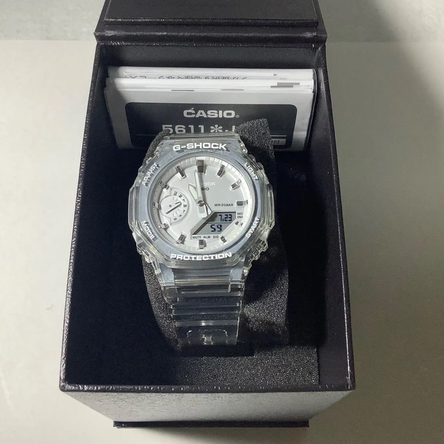 美品 カシオ CASIO G-SHOCK Gショック デジタル・アナログコンビ 