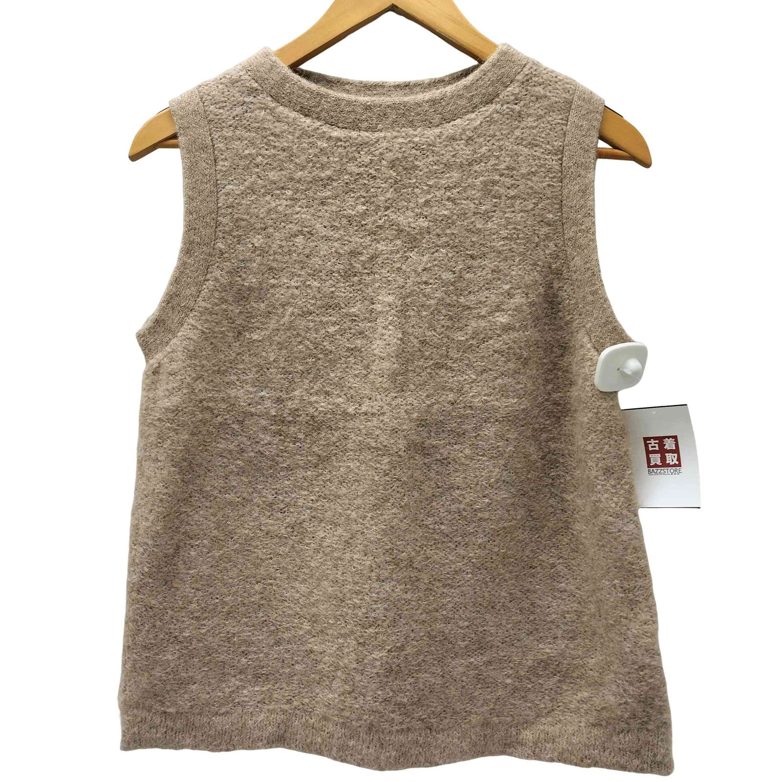 CALIMAR　カリマール　アルパカローゲージワイドニットベスト CALIMARカリマールアルパカローゲージワイドニットベスト