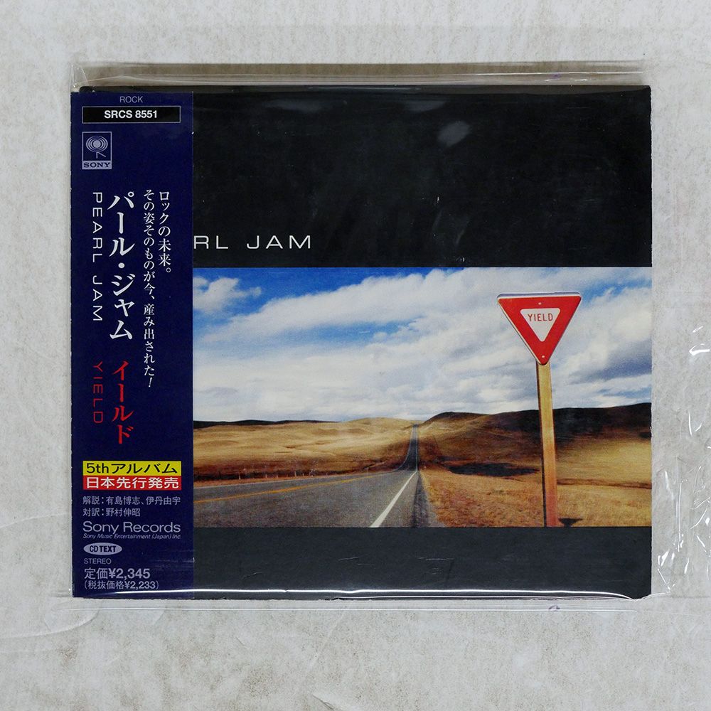 帯 国内盤 PEARL JAM/YIELD/SONY SRCS8551 CD □ - メルカリ
