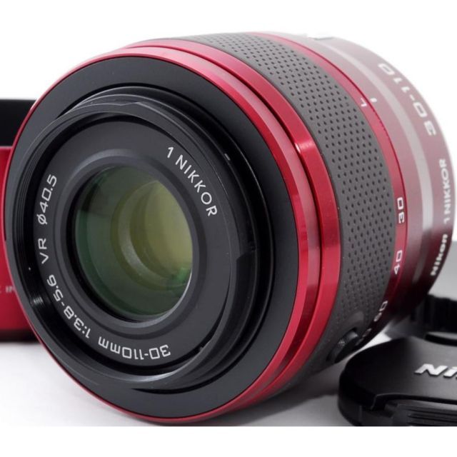 ニコン Nikon ミラーレス 交換レンズ 1 NIKKOR VR 30-110mm レッド