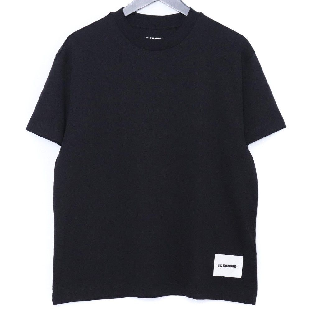 未使用 JIL SANDER+ ロゴラベル Tシャツ Mサイズ ブラック J40GC0001 