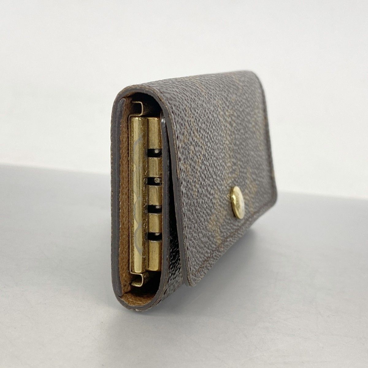 5ic3761 ルイヴィトン キーケース モノグラム ミュルティクレ4 M69517 ブラウン メンズ レディース ユニセックス