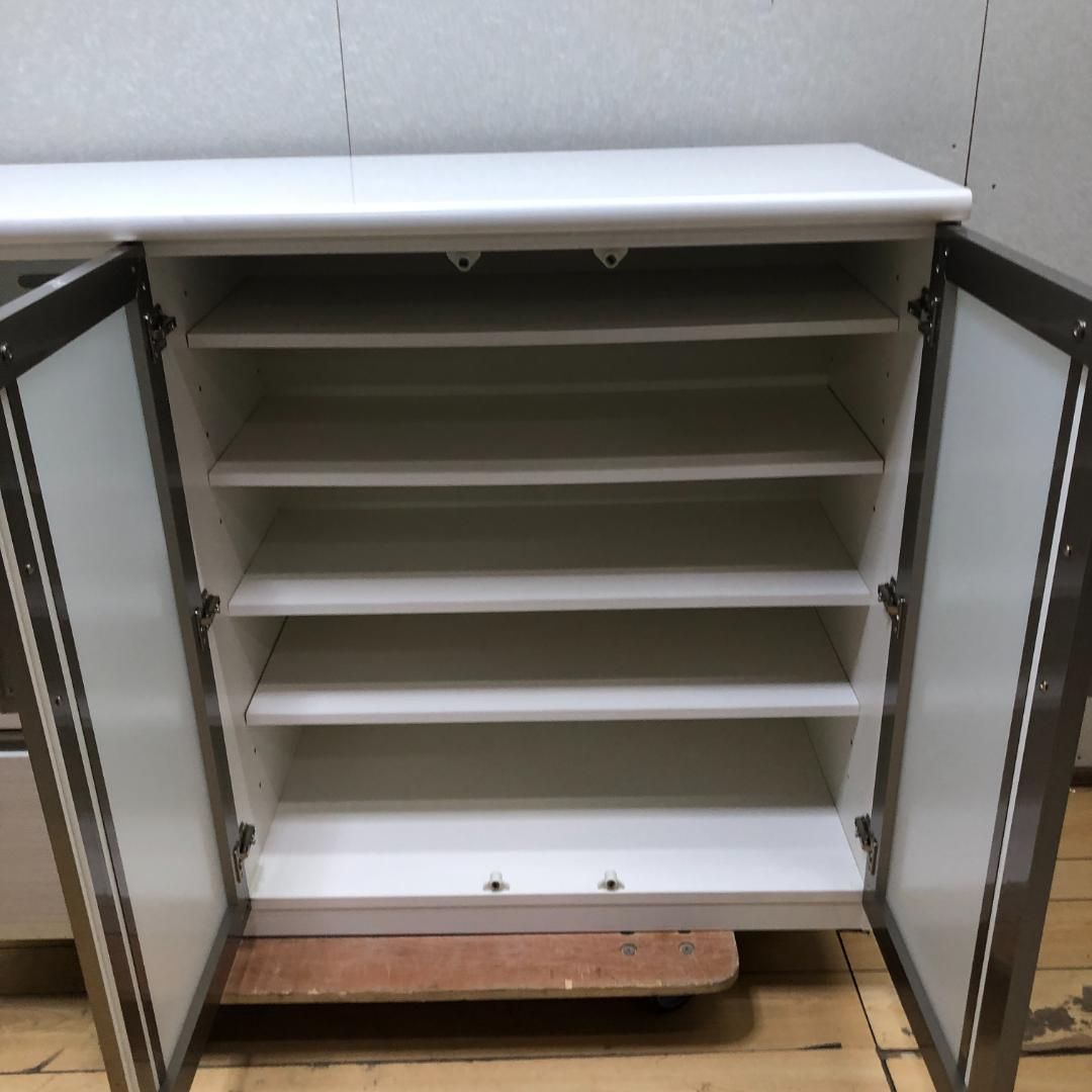 ニトリ キッチンカウンター  ポスティア 90 WH 食器棚 キッチン収納 ニトリ キッチンカウンター(90 WH)キッチン収納 キッチンラック
