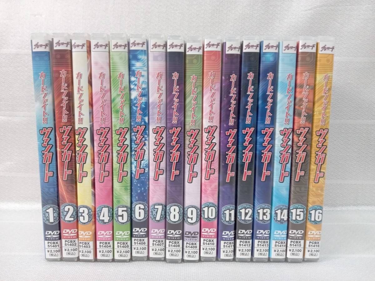 DVD 【※※※】[全16巻セット]カードファイト!! ヴァンガード 1~16 - メルカリ