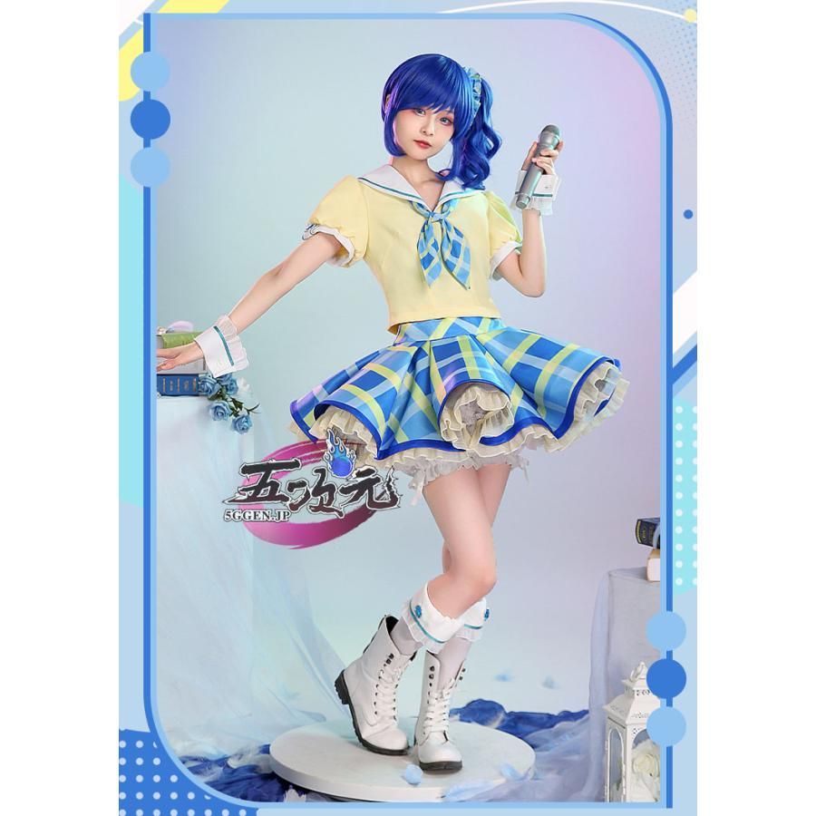 ハロウィン 三分妄想 アイカツ アイドルカツドウ コスプレ 霧矢葵 衣装 ウィッグ 追加可 BJ0930ML03 ハロウィン