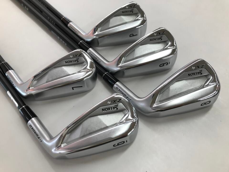小物 STRA スリクソン SRIXON ZXi4 アイアン 5本セット(6I-9I,PW) メンズ 右用
