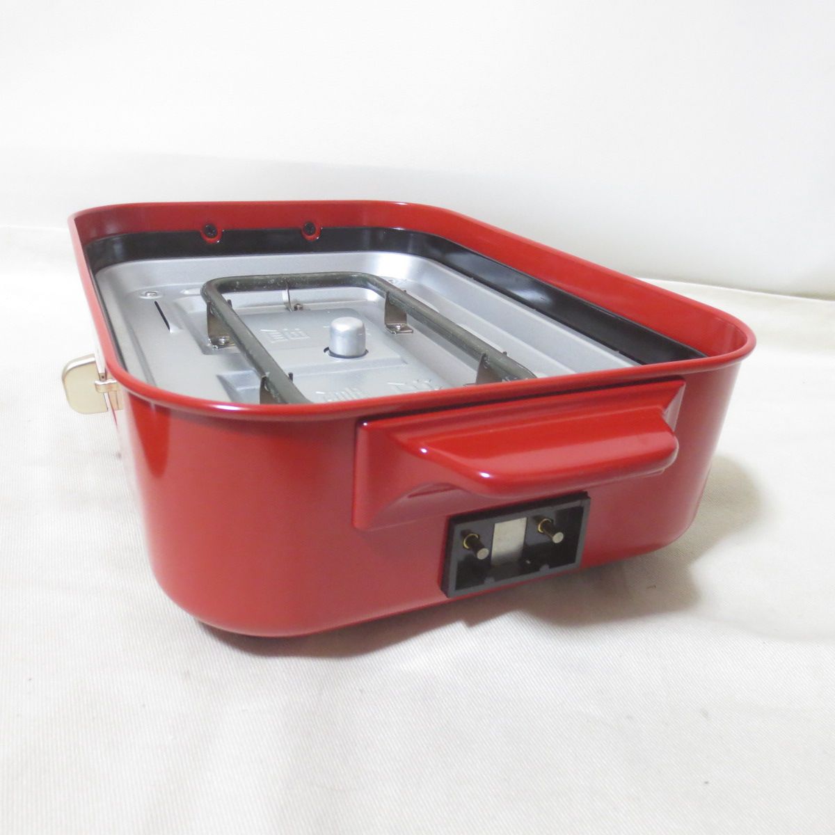 W071 美品 ブルーノ BRUNO コンパクトホットプレート レッド BOE021-RD