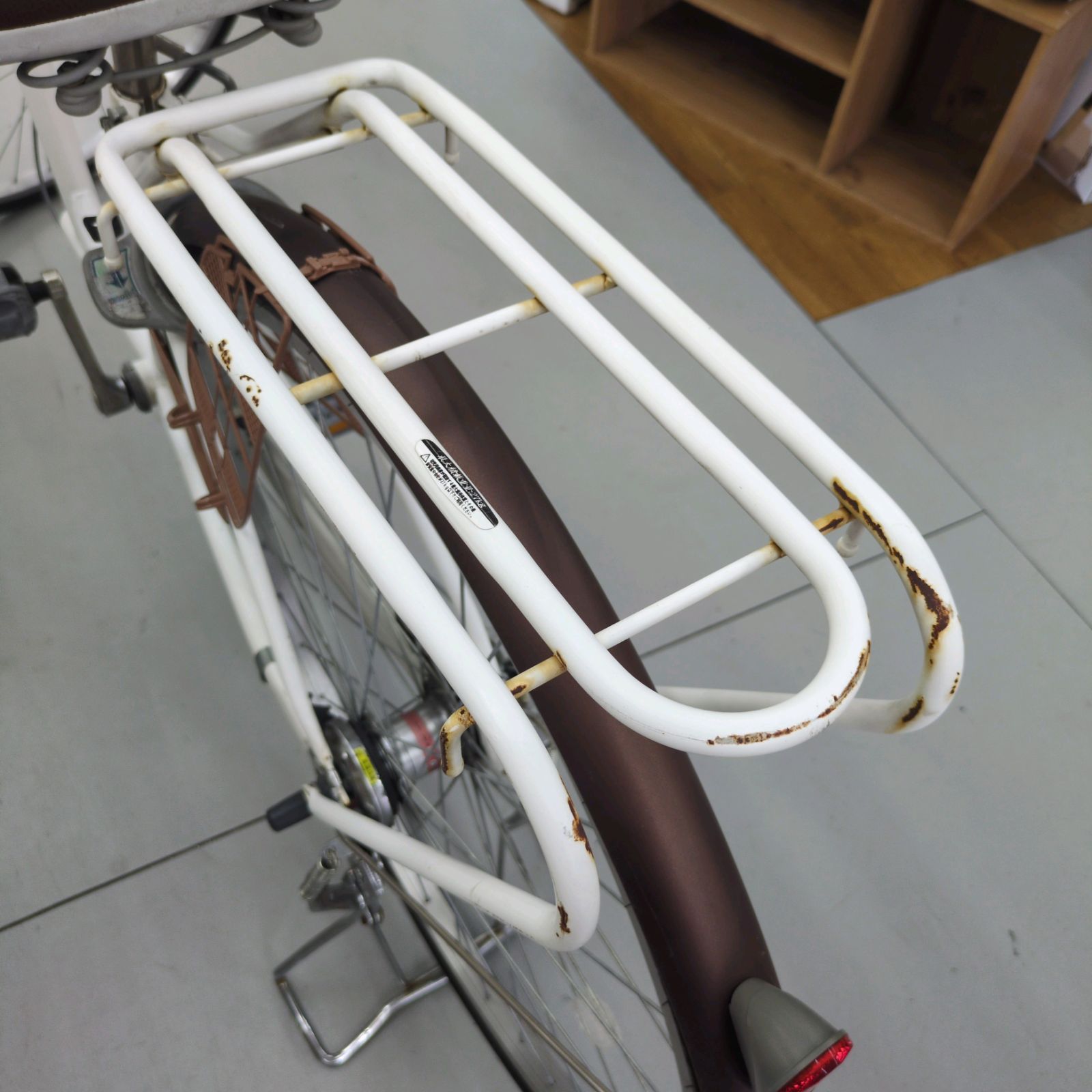 J557 ☆サビキズ使用感☆普通自転車☆Meiritsu☆内装3段☆LEDオート