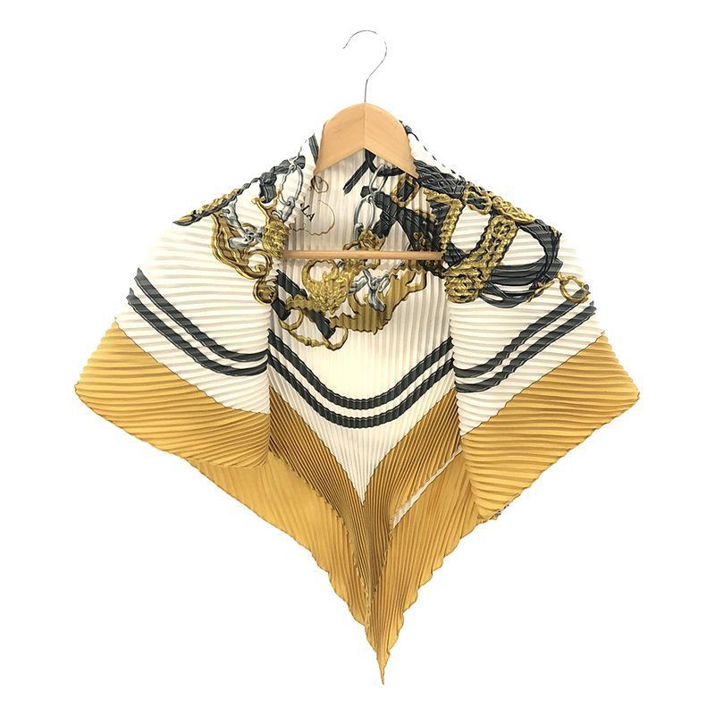HERMES / エルメス | BRIDES de GALA 式典用の馬勒 シルク プリーツ スカーフ |