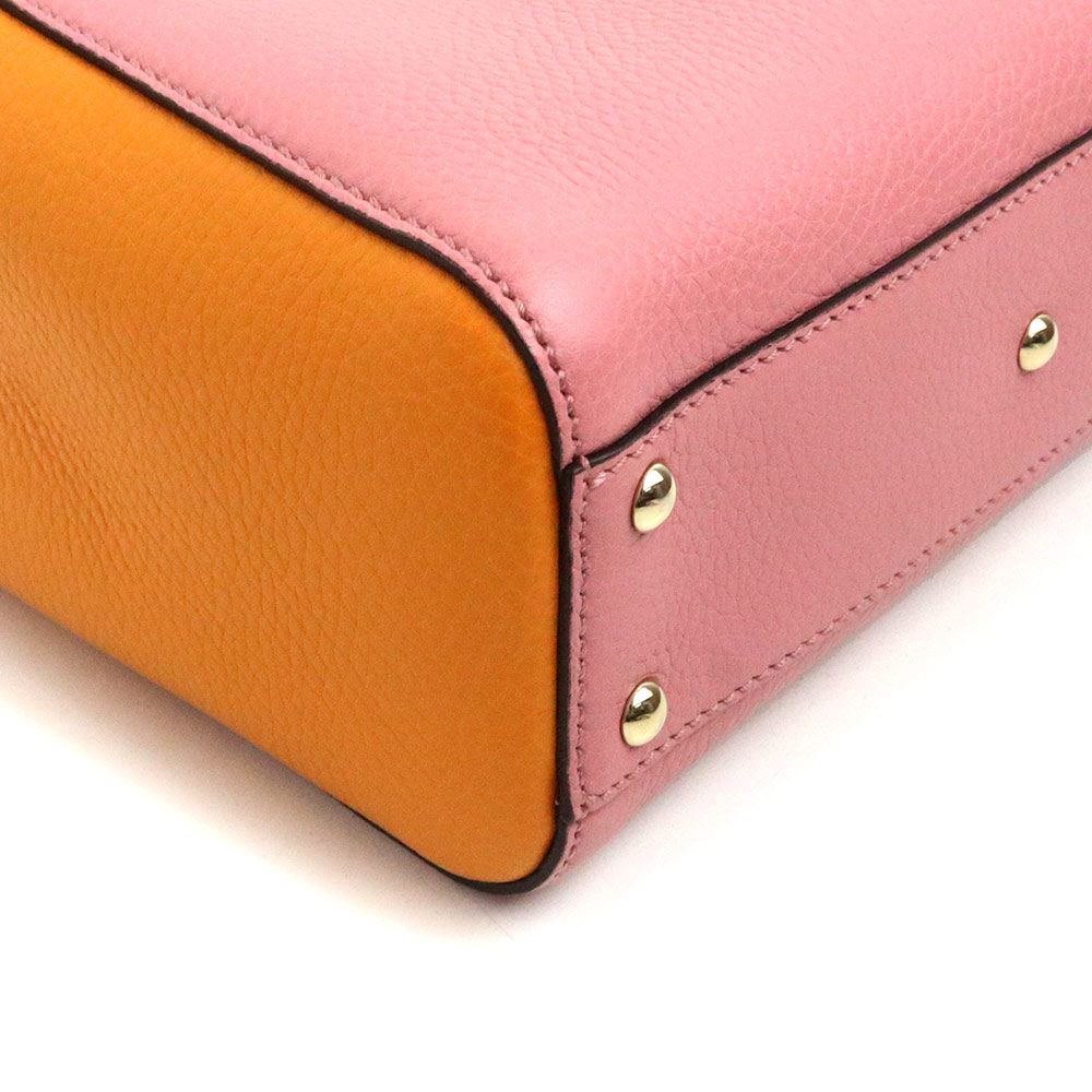 グッチ GUCCI レザー バンブー ショッパー ミニ 2WAY ショルダー