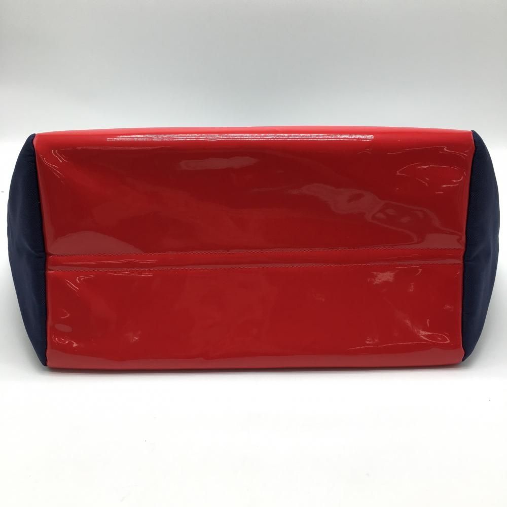 美品】キャロウェイ ビックトートバッグ ネイビー×レッド×白 前面星柄