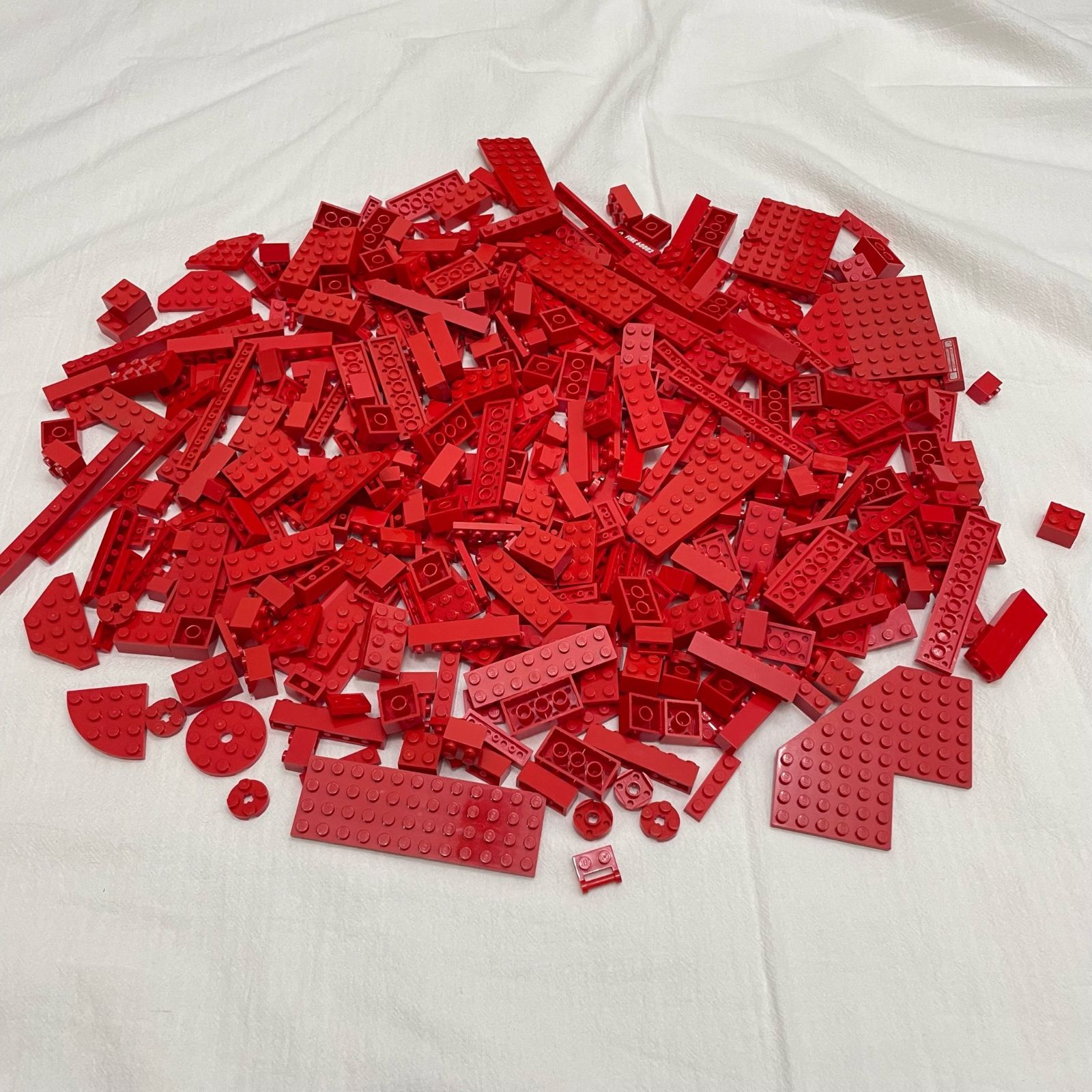 LEGO レゴ 赤 レッド系 中古 パーツ ブロック プレート 大量 ばら売り 部品取り LY-230420-13