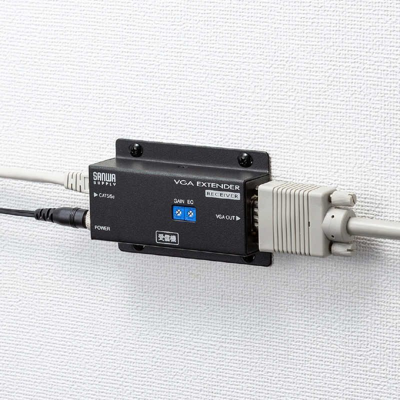 未開梱 サンワサプライ ディスプレイエクステンダー 受信機 VGA-EXRN