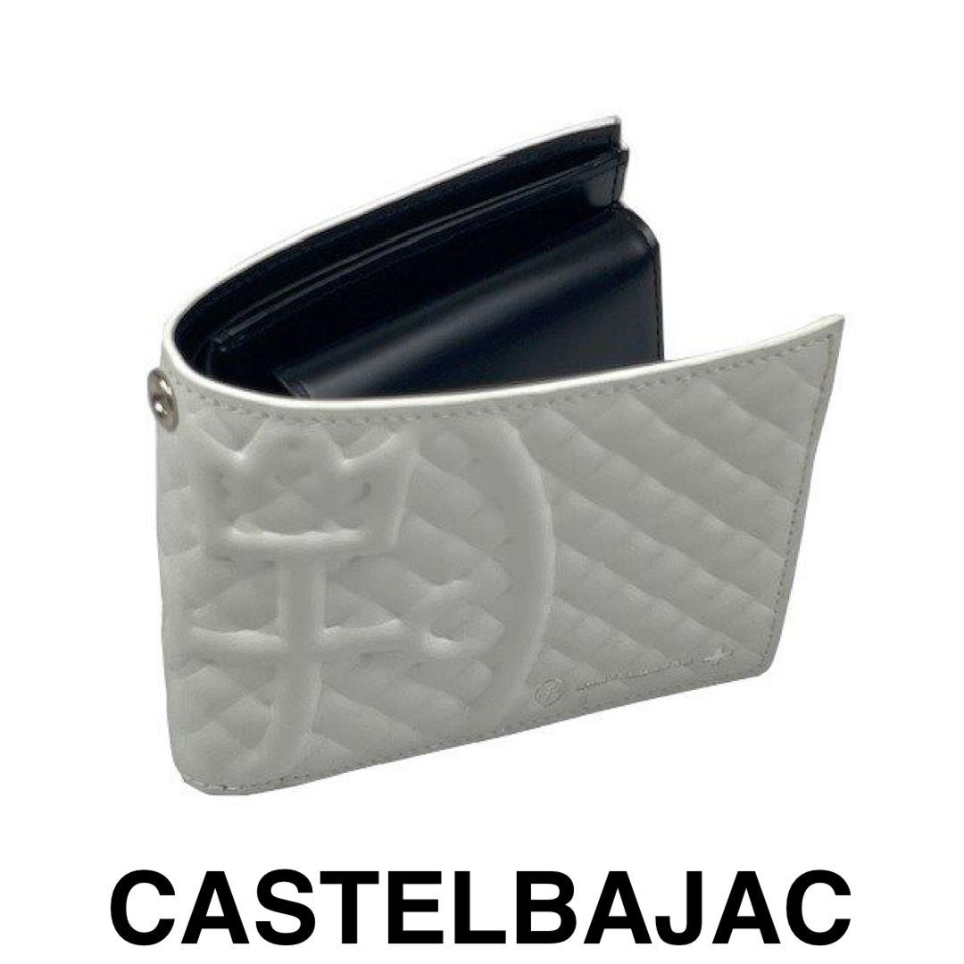 カステルバジャック CASTELBAJAC 二つ折り財布 047624-1 シロ