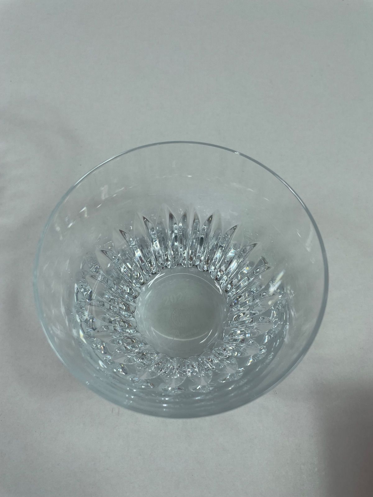 A1826・Baccarat バカラ ロックグラス クリスタル ガラス 箱付 - メルカリ