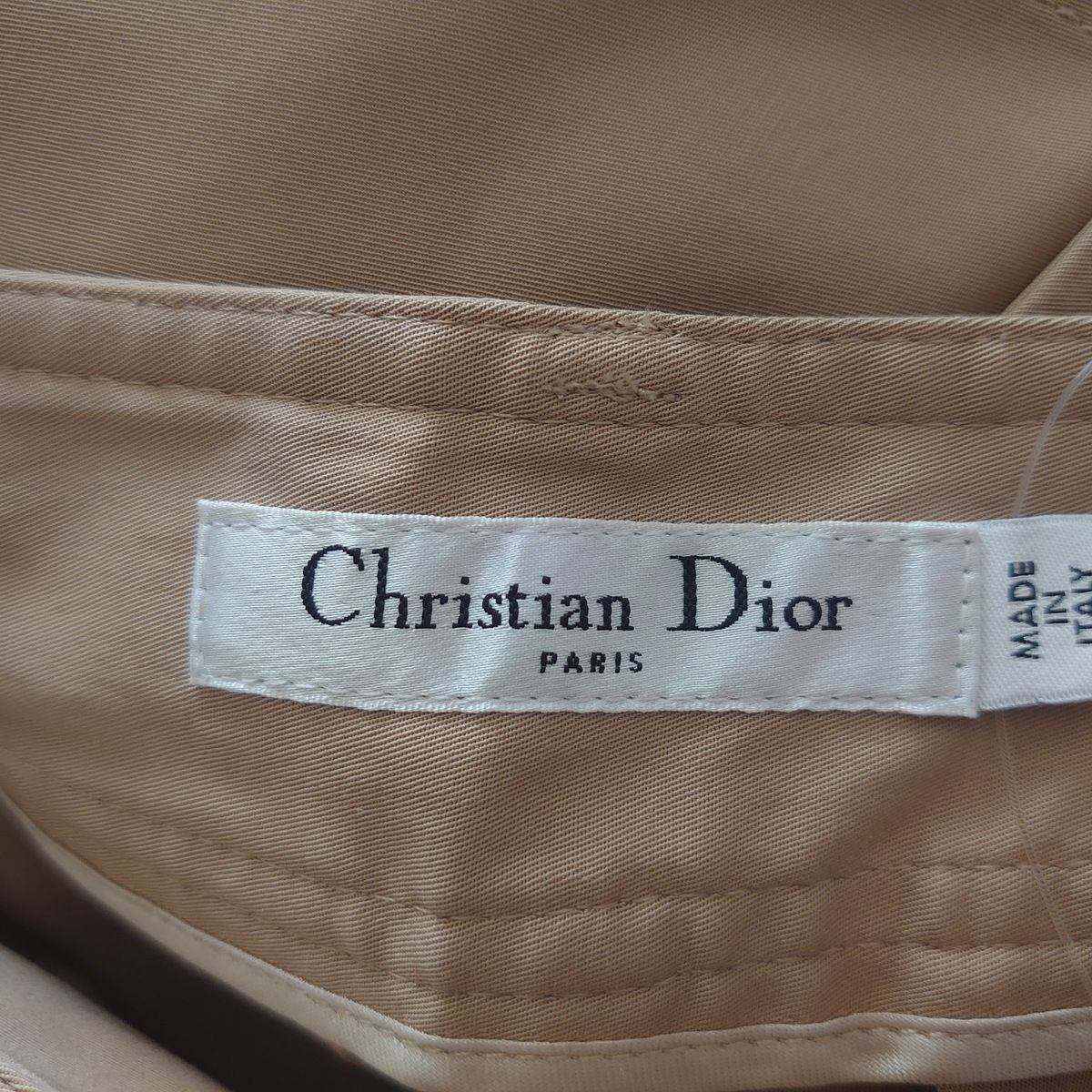 DIOR/ChristianDior(ディオール/クリスチャンディオール) パンツ サイズ40 M レディース - ベージュ クロップド(半端丈)