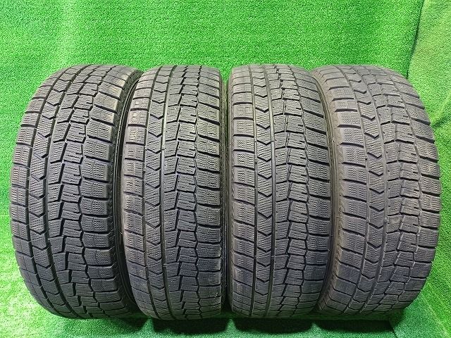 DUNLOP スタッドレス ダンロップ ウィンターマックスWM02 215 60R17 4本 7ミリ 3本2021年