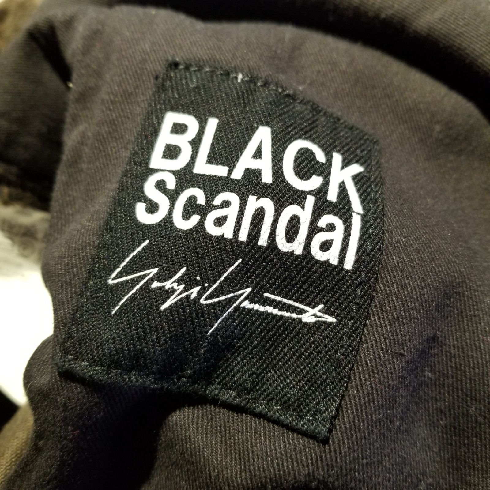 BLACK SCANDAL KATSURAGI NO TUCK W WORK PANTS(S Khaki
