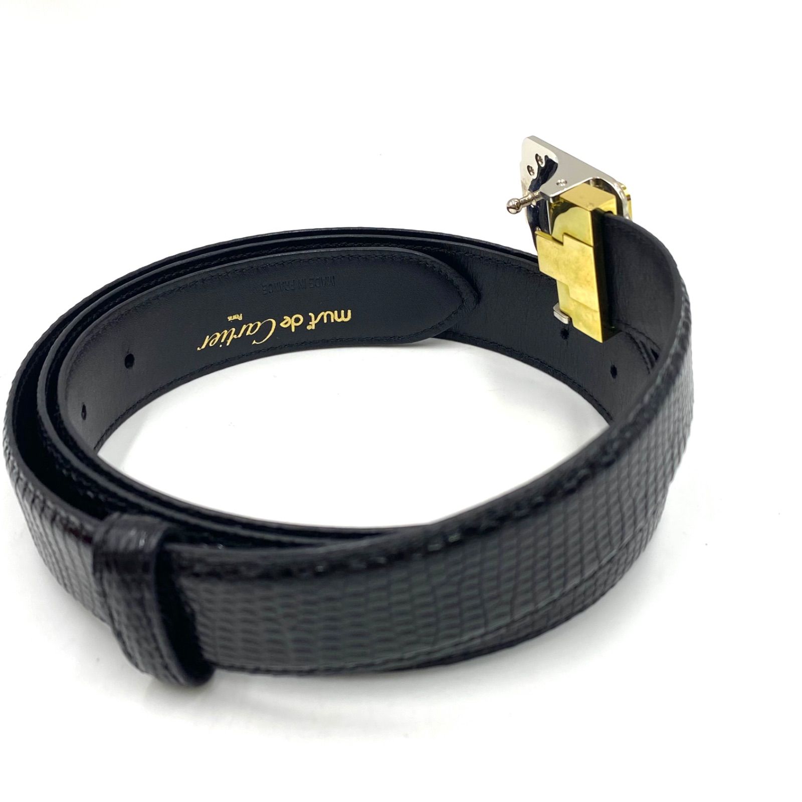【極美品】 Cartier カルティエ ベルト サントス ドゥ カード 箱付 Cartier カルティエ サントス ドゥ カルティエ ベルト ウエスト